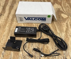 VP-2124D, VALCOM Wall Rack or Wall Mount 2 Amp Power Supply W/BOX & Accessories - Picture 1 of 3