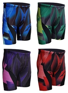 Acclaim Slim Fit Pechino st Tropez Stampa Uomo Compressione Nuoto Jammer 2025 - Bild 1 von 29