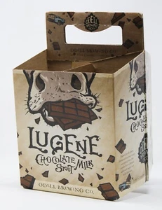 Odell Brewing Co. Lugene Chocolate Milk Stout collectable carton - never used - Picture 1 of 3