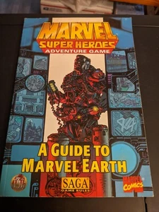 Marvel Super Heroes: Adventure Game - A Guide to Marvel Earth - TSR 06929 PO - Picture 1 of 5