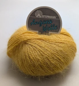 Bola única lana Austermann 70% angora/30% seda 25 gm/ 137 yardas SM - Imagen 1 de 2