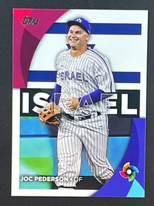 JOC PEDERSON 2023 Topps Series 2 WBC Stars #WBC-28 Israel - Picture 1 of 2