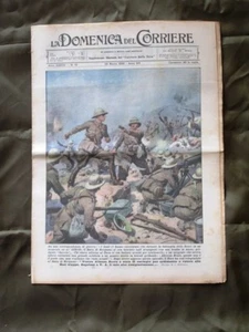 La Domenica del Corriere 22 Marzo 1936 Duca di Bergamo Truppe in marcia Africa - Imagen 1 de 1