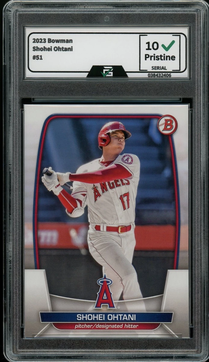 Bowman 10 Graded Baseball Sports Trading Cards & Accessories for