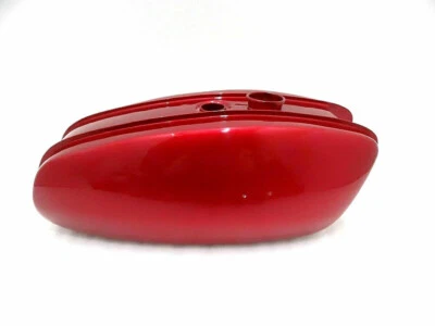 BSA A65 Thunderbolt Iluminación Años 70 Modelo Combustible Gasolina Tanque de Gas Pintado Cereza Foto 1 de 4