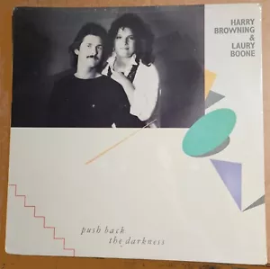 Harry Browning & Laury Boone - Push Back The Darkness - LP - noch versiegelt - Bild 1 von 2