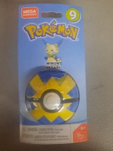 2018 POKEMON MEGA CONSTRUX MINUN SERIES 9 BUILDING TOY FACTORY SEALED - Picture 1 of 2
