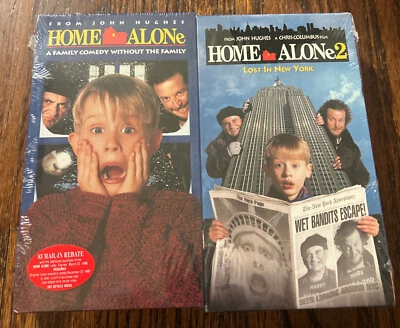 Home Alone & Home Alone 2 VHS 1997 Original Factory Sealed FOX Video - Image 1 of 4