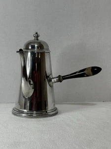 Friedman Silverplate Teiera Caffettiera SFCo 63 Manico in Legno Vintage - Foto 1 di 17