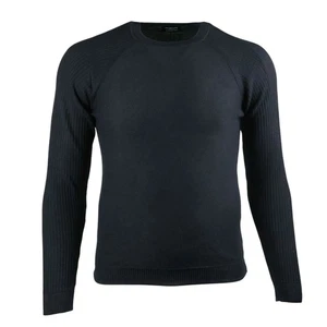 SELECTED HOMME Herren Strickpullover Rundhals Schwarz Organic Cotton  Gr.M - Bild 1 von 3