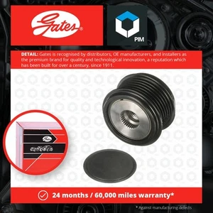 Overrunning Alternator Pulley fits VW AMAROK 3.0D 16 to 22 Clutch Gates Quality - Picture 1 of 4