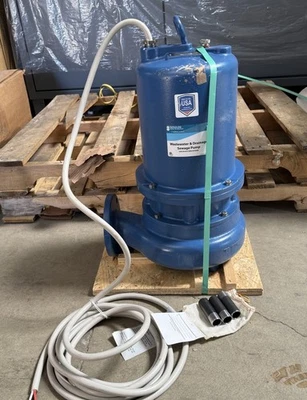 Bomba eyectora de aguas residuales GOULDS WS5034D3 5 hp 460 V 480 gpm Foto 1 de 4