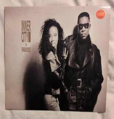 Inner City - Paradise LP Album Vinyl Record 1989 DIX 81 10 Records - Image 1 of 4