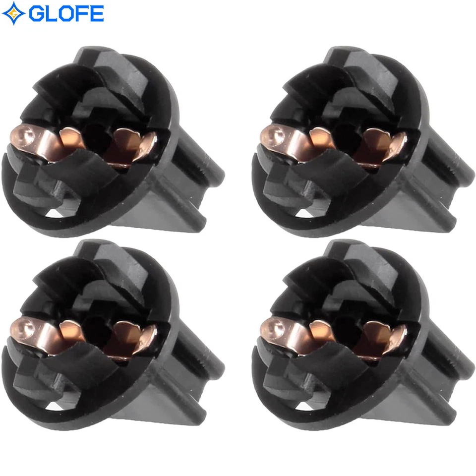 4X 194 Instrument Panel Cluster Light Bulb Lamp Dashboard Socket Plug For Toyota - Image 1 of 4