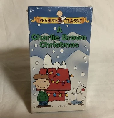 A Charlie Brown Christmas VHS Peanuts Snoopy VHS Tape New And Sealed Foto 1 de 2