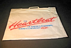 Vintage 1991~CHEVEROLET~GEO~Plastic Handle Bag~The Heartbeat Of America~WINNING! - Picture 1 of 6