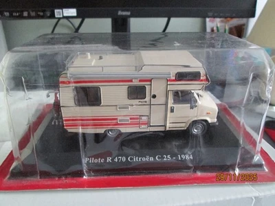 CITROEN . PILOTE R 470- C25 DE 1984. 1/43 HACHETTE COLLECTIONS . - Photo 1/4