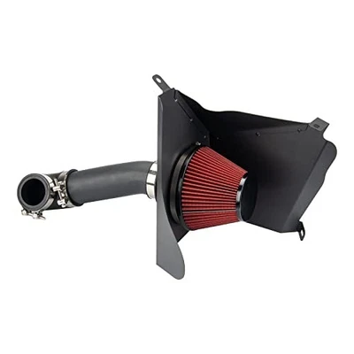4 inch High Flow Cold Air Intake Kit w/ Heat Shield for Jeep Cherokee 1991-2001 - Image 1 of 4