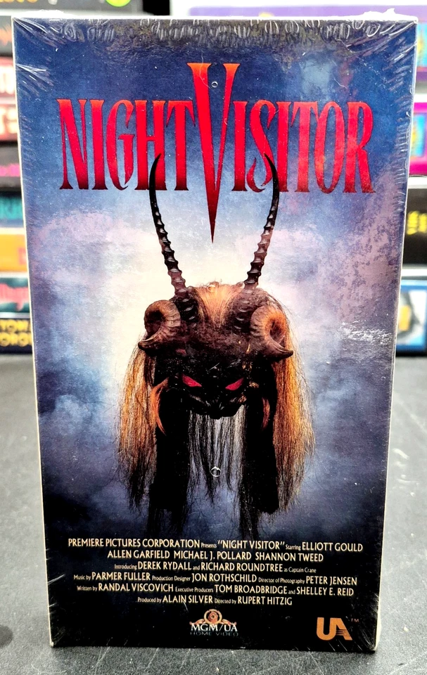 Night Visitor VHS MGM 1990 Satanic Cult Thriller Shannon Tweed NEW SEALED - Image 1 of 4
