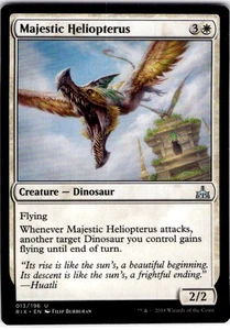MTG Majestic Heliopterus Rivals of Ixalan Uncommon #13 - Picture 1 of 2