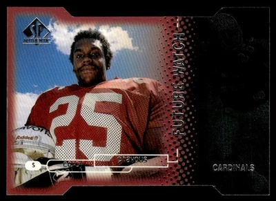 1998 SP Authentic Future Watch Die Cut Rookie Corey Chavous 286/500 #2 - Image 1 of 2