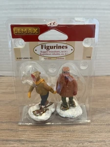 Lemax Weihnachtsdorf Rugged Snow Shoers Set 2 Figuren 72385 Ersatz - Bild 1 von 8