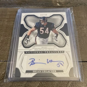 2022 Panini National Treasures Brian Urlacher Team Signatures /99 #SIG-BUR - Bild 1 von 2