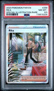 Pokemon Rika SIR 258/182 Paradox Rift 2023 PSA 8 NM-MT+ - Picture 1 of 2