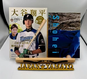 Shohei Ohtani Baseball Magazine Sports Album No.47 2013 Super Rare used W/Poster - Imagen 1 de 24