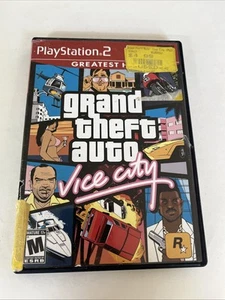 Grand Theft Auto: Vice City Greatest Hits (Sony PlayStation 2, 2005) CIB Tested! - Picture 1 of 8