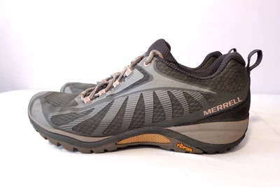 Zapatos de senderismo impermeables Merrell Siren Edge 3 Vibram para mujer en gris/melocotón talla 9 Foto 1 de 4