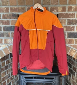 Mavic Ksyrium Pro Thermo Jacket men’s size large orange/red NWT - Picture 1 of 10