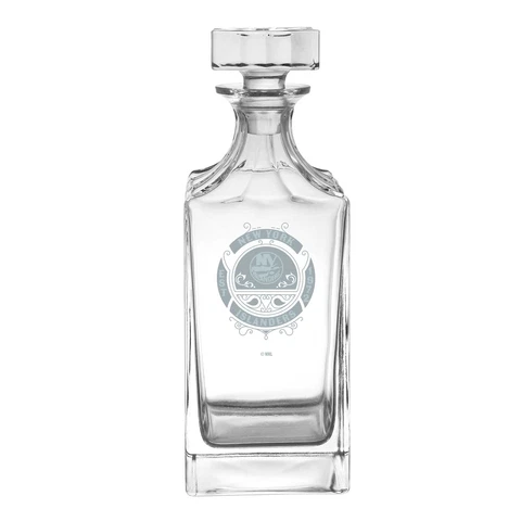 New York Islanders 23.75oz. Frost Baroque Glass Decanter Cover