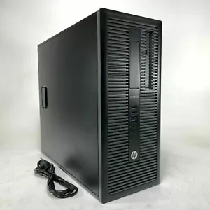  i7 GAMING DESKTOP HP EliteDesk 800 G1 i7-4770 3.4GHZ 1TB 16GB WITH GTX 1650 4GB - Picture 1 of 12