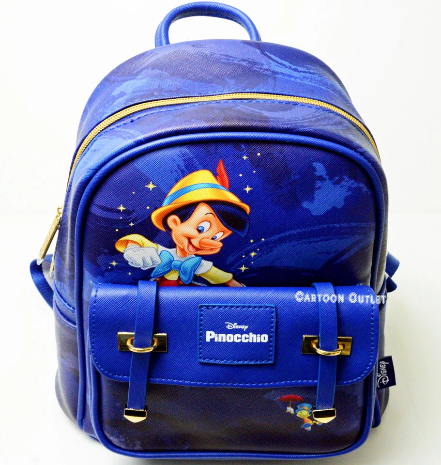 Disney Pinocho Pequeño Cricket Cartera Mochila 11" Bolso Mini Bolso Pequeño Regalo de Cumpleaños Foto 1 de 4
