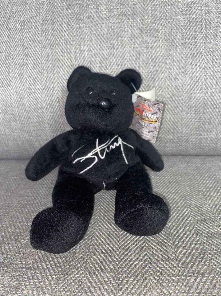 1999 WCW Nitros Racing Champions Beanie Baby -Sting - Series 1 - WITH TAGS - Image 1 of 1