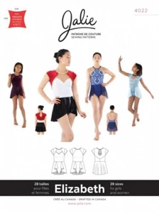 Jalie Sewing Pattern 4022 Leotards, Dancewear 28 Sizes - Picture 1 of 1