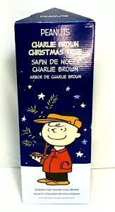 Genuine Peanuts CHARLIE BROWN Christmas Tree 24" w/ Linus' Blanket Great Gift - Picture 1 of 9