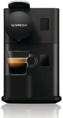 De Longhi Macchina Caffè Espresso Capsule Nespresso Nero Lattissima One - Immagine 1 di 4