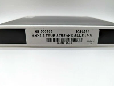 New Schneider 6.6x6.6 TRUE-STREAK Blue 1mm Filter Anamorphic Lens Streaks Effect - Image 1 of 4