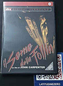 IL SEME DELLA FOLLIA di John Carpenter - DVD ITA in italiano CG con inserto - Foto 1 di 4