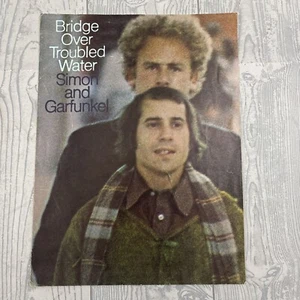 Paul Simon Garfunkel Bridge over Troubled Water song Sheet Music Vintage 1970 - Picture 1 of 8