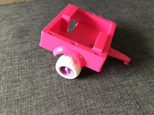 Barbie Kelly Replacement Trailer Jeep Power Wheels Vintage 1997 Mattel No Sides - Picture 1 of 4