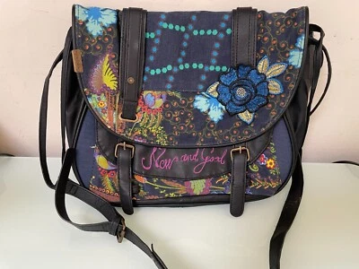 DESIGUAL N e com boa bolsa tiracolo bolsa laptop escola  - Imagem 1 de 4