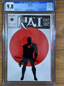 Rai #0 CGC 9.8 1. Vollblutschuss & Neu Rai 1992 Valiant Comics Universal - Bild 1 von 2