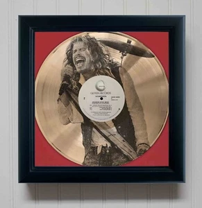 Aerosmith Done With Mirrors Framed GoldEtched LP Shadowbox - Picture 1 of 4