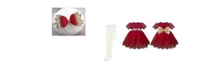 Christmas Dress Baby Girls red dress Wedding Birthday Dresses - Picture 1 of 1
