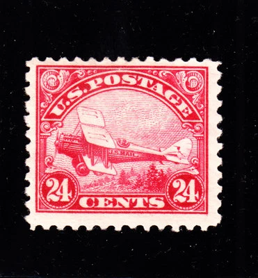 US C6 24c Air Mail Mint F-VF OG H SCV $70 - Image 1 of 2