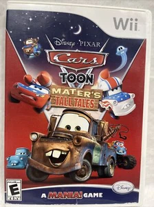 Wii Video Game Cars Toon Mater's Tall Tales Nintendo 2010 COMPLETE - Picture 1 of 6