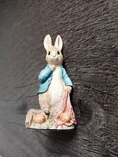 Vintage F. Warne Centenary 1993 Peter Rabbit With Onion Bag Figurine (BP M31.)